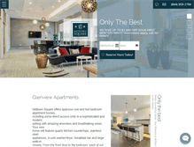 Tablet Screenshot of midtownsquareapts.com